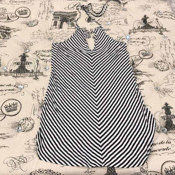 Splendid Itsy Ditsy Floret Striped Cover-Up Dress - Picture 3 of 7